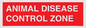PV10378: ANIMAL DISEASE CONTROL ZONE