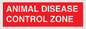PV10378: ANIMAL DISEASE CONTROL ZONE