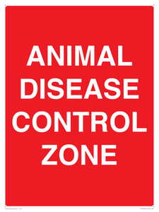 PV10378: ANIMAL DISEASE CONTROL ZONE