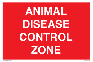 PV10380: ANIMAL DISEASE CONTROL ZONE