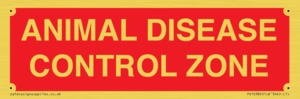 PV10380: ANIMAL DISEASE CONTROL ZONE