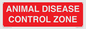 PV10380: ANIMAL DISEASE CONTROL ZONE