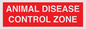 PV10380: ANIMAL DISEASE CONTROL ZONE