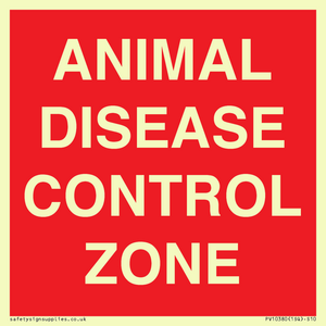 PV10380: ANIMAL DISEASE CONTROL ZONE