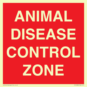 PV10380: ANIMAL DISEASE CONTROL ZONE