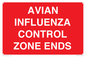 PV10382: AVIAN INFLUENZA CONTROL ZONE ENDS