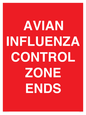 PV10382: AVIAN INFLUENZA CONTROL ZONE ENDS