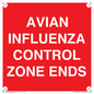 PV10382: AVIAN INFLUENZA CONTROL ZONE ENDS
