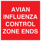 PV10382: AVIAN INFLUENZA CONTROL ZONE ENDS