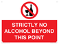 PV10390: STRICTLY NO ALCOHOL BEYOND THIS POINT