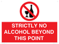 PV10390: STRICTLY NO ALCOHOL BEYOND THIS POINT