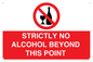PV10390: STRICTLY NO ALCOHOL BEYOND THIS POINT