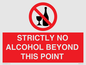 PV10390: STRICTLY NO ALCOHOL BEYOND THIS POINT