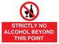 PV10390: STRICTLY NO ALCOHOL BEYOND THIS POINT