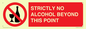 PV10390: STRICTLY NO ALCOHOL BEYOND THIS POINT