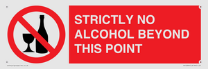 PV10390: STRICTLY NO ALCOHOL BEYOND THIS POINT