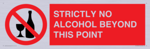 PV10390: STRICTLY NO ALCOHOL BEYOND THIS POINT