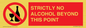 PV10390: STRICTLY NO ALCOHOL BEYOND THIS POINT
