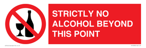 PV10390: STRICTLY NO ALCOHOL BEYOND THIS POINT