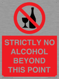 PV10390: STRICTLY NO ALCOHOL BEYOND THIS POINT