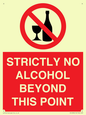 PV10390: STRICTLY NO ALCOHOL BEYOND THIS POINT