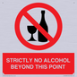 PV10390: STRICTLY NO ALCOHOL BEYOND THIS POINT