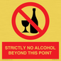 PV10390: STRICTLY NO ALCOHOL BEYOND THIS POINT