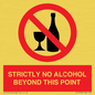PV10390: STRICTLY NO ALCOHOL BEYOND THIS POINT