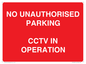 PV10405: NO UNAUTHORISED PARKING CCTV IN OPERATION