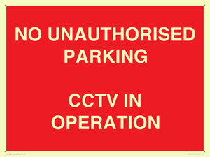 PV10405: NO UNAUTHORISED PARKING CCTV IN OPERATION