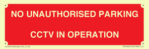PV10405: NO UNAUTHORISED PARKING CCTV IN OPERATION