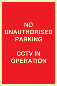 PV10405: NO UNAUTHORISED PARKING CCTV IN OPERATION