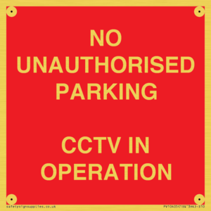 PV10405: NO UNAUTHORISED PARKING CCTV IN OPERATION