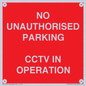 PV10405: NO UNAUTHORISED PARKING CCTV IN OPERATION