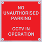 PV10405: NO UNAUTHORISED PARKING CCTV IN OPERATION