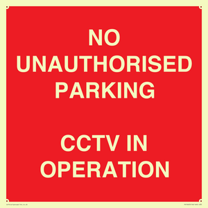 PV10405: NO UNAUTHORISED PARKING CCTV IN OPERATION