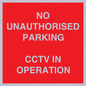 PV10405: NO UNAUTHORISED PARKING CCTV IN OPERATION