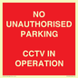 PV10405: NO UNAUTHORISED PARKING CCTV IN OPERATION