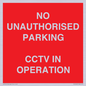 PV10405: NO UNAUTHORISED PARKING CCTV IN OPERATION