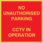 PV10405: NO UNAUTHORISED PARKING CCTV IN OPERATION