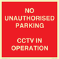 PV10405: NO UNAUTHORISED PARKING CCTV IN OPERATION