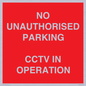 PV10405: NO UNAUTHORISED PARKING CCTV IN OPERATION