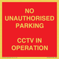 PV10405: NO UNAUTHORISED PARKING CCTV IN OPERATION
