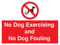 PV10407: No Dog Exercising and No Dog Fouling
