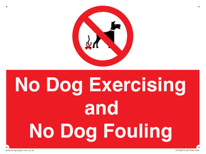 PV10407: No Dog Exercising and No Dog Fouling