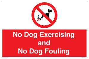 PV10407: No Dog Exercising and No Dog Fouling
