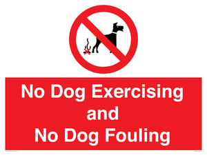 PV10407: No Dog Exercising and No Dog Fouling