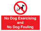 PV10407: No Dog Exercising and No Dog Fouling
