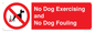 PV10407: No Dog Exercising and No Dog Fouling