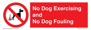 PV10407: No Dog Exercising and No Dog Fouling
